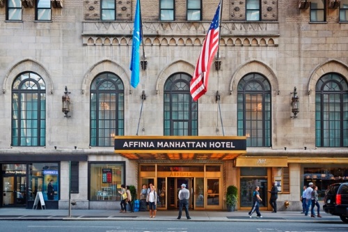Affinia Manhattan entree buiten
